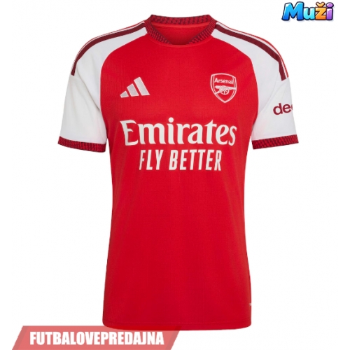 Lacne Muži Futbalové dres Arsenal Martin Odegaard #8 2026-27 Krátky Rukáv - Domáci